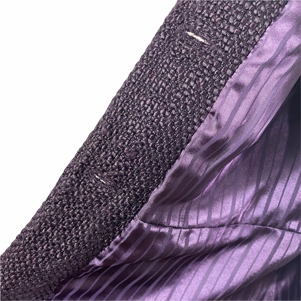 Coldwater Creek women’s blazer jacket in grey / purple size M - Picture 2 of 6